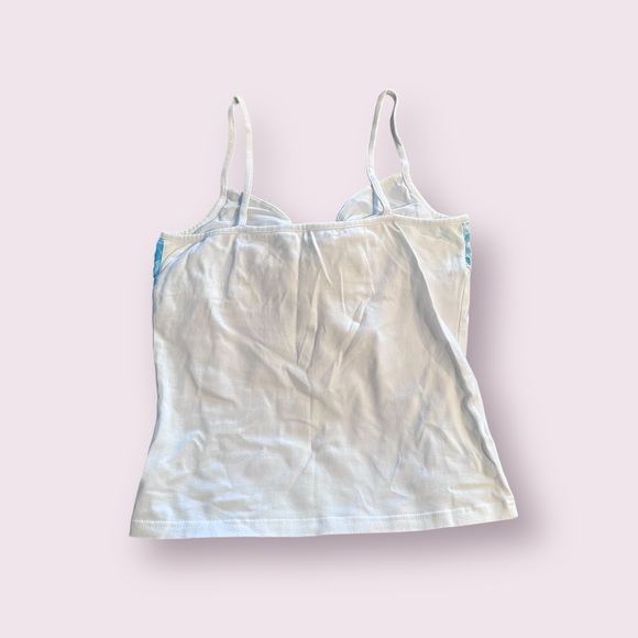 Women's MODA International Set Of Two Floral Camisoles Bow And Ruffle Sz Medium - Picture 5 of 13